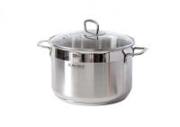 Кастрюля 6,0л.,линии "ORION"д. 24 см, ст,/кр.