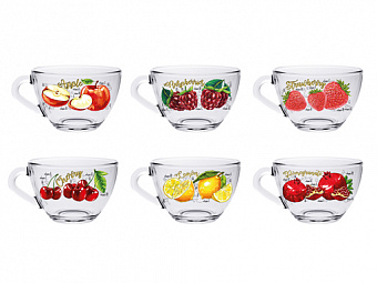 Кружка "Прага" 200 мл Полезные фрукты