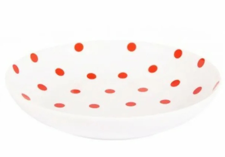 Тарелка мелкая 200 мм "Горох"