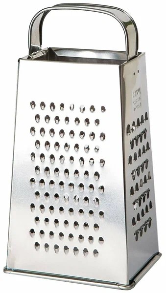 Терка универсальная  с мет/ручкой бел жесть СЫРНОЕ НАПОЛНЕНИЕ Размер 11х8,5х22 см