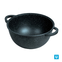 Казан  6,0л. 280/150 Гранит лит/руч. без кр., кн4281аг