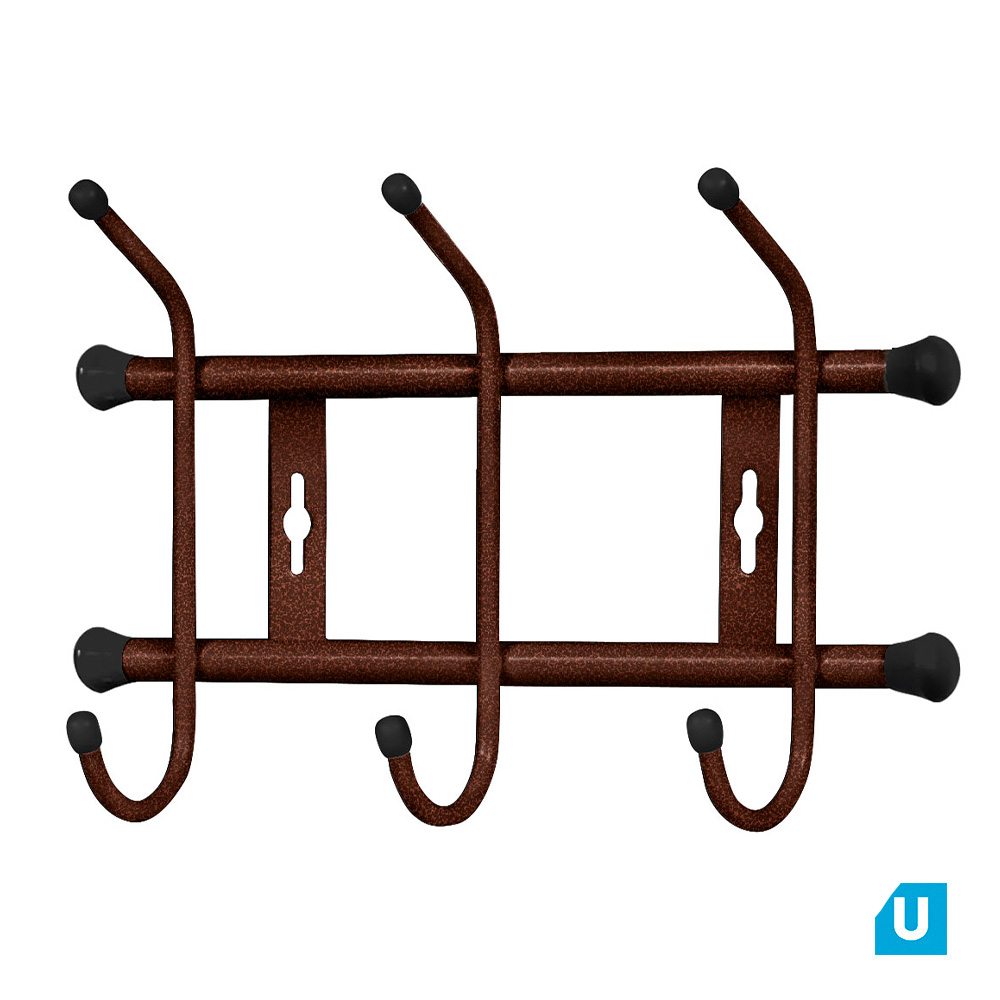 Вешалка настенная (ВН3/А медный антик)