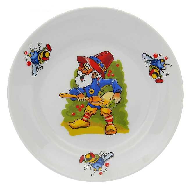 Тарелка 175 мм мелкая "Идиллия" Лесовичок