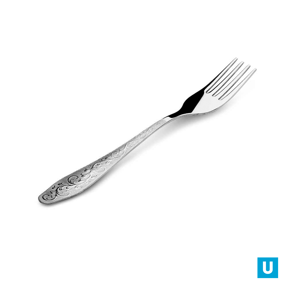 Вилка столовая  ДУБРАВА (М8)  - ОБЫЧ.вид исп.[б/упак.] Нытва выс24мм дл195мм ш24мм