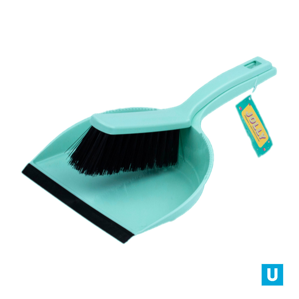 Набор совок с резинкой + щетка