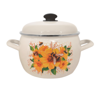 Кастрюля 2,0 литра "Цветочный мёд" (С-4210САП2/4Жм) 