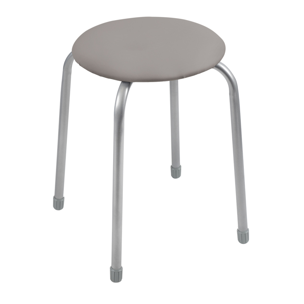 Табурет "Ника классика 2" (ТК02/С серый)