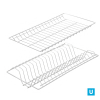 Сушилка д/посуды в шкаф, металл, цвет Белый 465мм 10шт