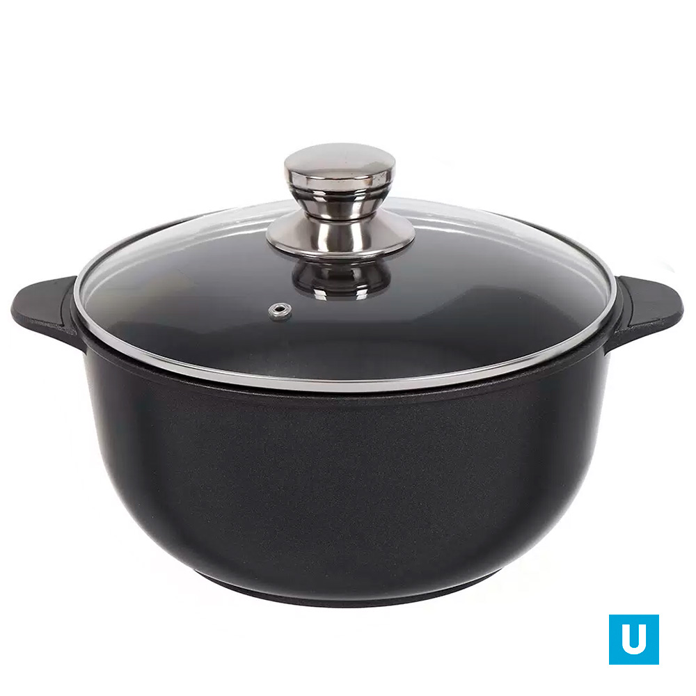 Кастрюля 8л.,серия"Премьер", а/п, ст/кр