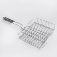 Решетка гриль для барбекю 31*24*5.5см длина 58см тол.прута 1,4мм. Арт.UC-BBQ03