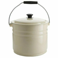 Ведро ц/шт с/кр 10л (слоновое) без декора, арт. 41204-222
