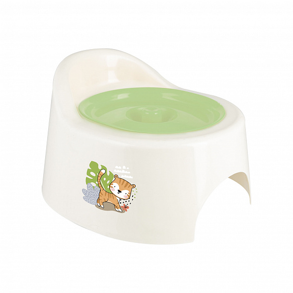 Горшок детский туалетный с крышкой Giraffix