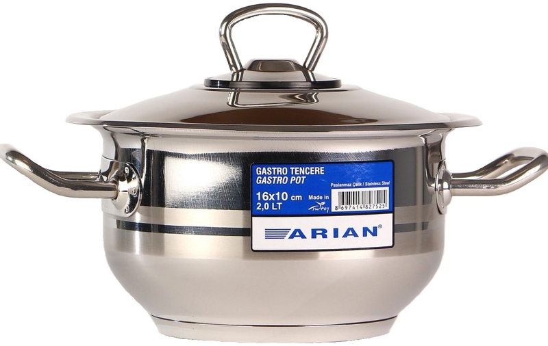 Arian Gastro кастрюля  1,75л (16*10) / 4TTCLK0216004 9175.001