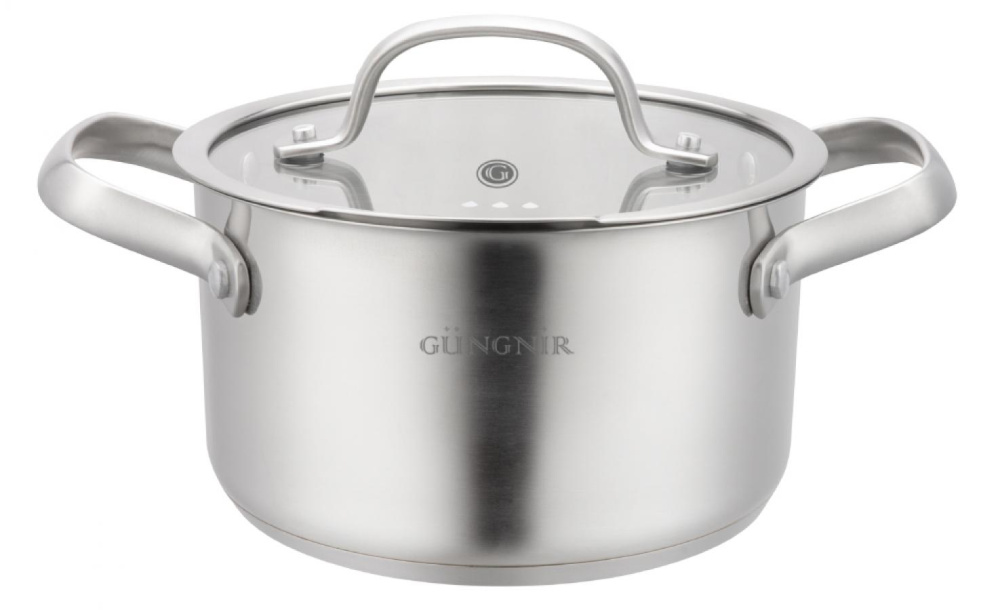 Кастрюля  3,1л [NORD] 20*11,5см 304 сталь