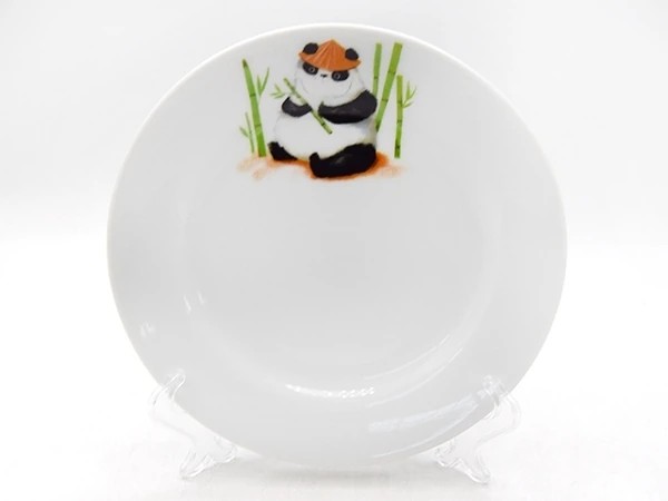 Тарелка 175 мм мелкая "Идиллия" Кроха (Панда)