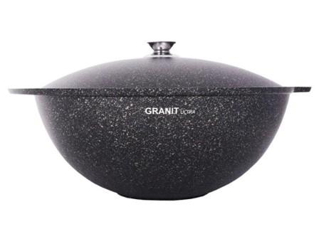 Казан для плова 9л, АП линия "Гранит ультра" (оригинальный)