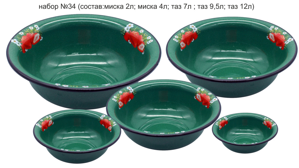 Набор №34 "Клубника садовая" зелёный рябчик