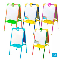 Доска знаний-мольберт двусторонний, с набором для творчества М1