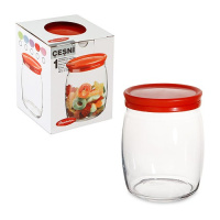 Банка "ЧЕШНИ" 920 мл с красн кр п/у