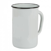 Кружка 1,5л  (белая) без декора, арт. 40104-082
