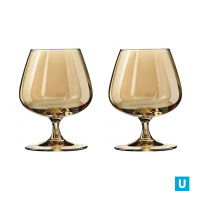 Бокал для коньяка "Золотой мед" 400 мл 2 шт