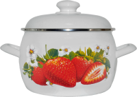 Кастрюля 2,0 литра (Сочная клубника) (С-4210САП2/4) 