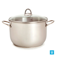 Кастрюля 8л "Легенда"  260 мм ТРС, КС