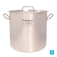Котел 30л. Kukmara линии "ХоРеКа", с мет.кр., d 35см