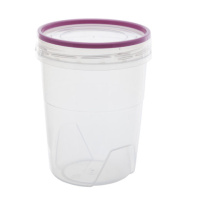 Банка с гермет крышкой "ПРЕМИУМ" 0,6 л