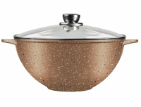 Казан для плова 4 л "Мрамор Алтай" а/п, ст./кр. ТМ "ГАРДАРИКА" 2004-07-10  