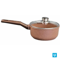 Ковш 1,6 л "Алтай" Мрамор, а/п, ст/кр, ручка софт-тач инд упаковка