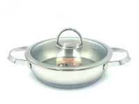 Сковорода 1,5 л "Фостер" 2 руч., 220 мм ТРС, КС