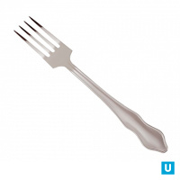 Вилка столовая "Новинка-1" 1,0 мм 1с527