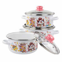 Набор из 3 пред.№05 "Сладкая жизнь", белосн., 1KB051S