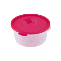 Контейнер для СВЧ "СМАЙЛ" 1,6л круг.с клапаном