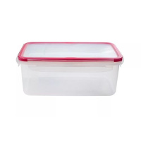 Контейнер с сеткой Экстра лок L 2,4л (красный)