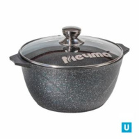 Кастрюля индукционная 2л АП Гранит ультра Индукция Про арт.42803И