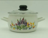 Кастрюля 5,0 литров "Люпины" (С-4216САП2/4Жм) 