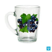 Кружка "Капучино" 300мл Черная смородина