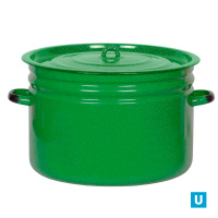  Бак 40 л зелёный рябчик