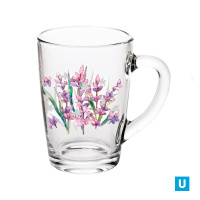 Кружка "Капучино" 300мл Лаванда