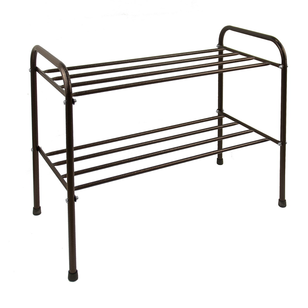 Подставка для обуви 2 полки 65см цв. Медный антик 650*320*485