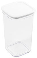 Контейнер для сыпучих продуктов "Смарт" 1,3л белый С414БЕЛ