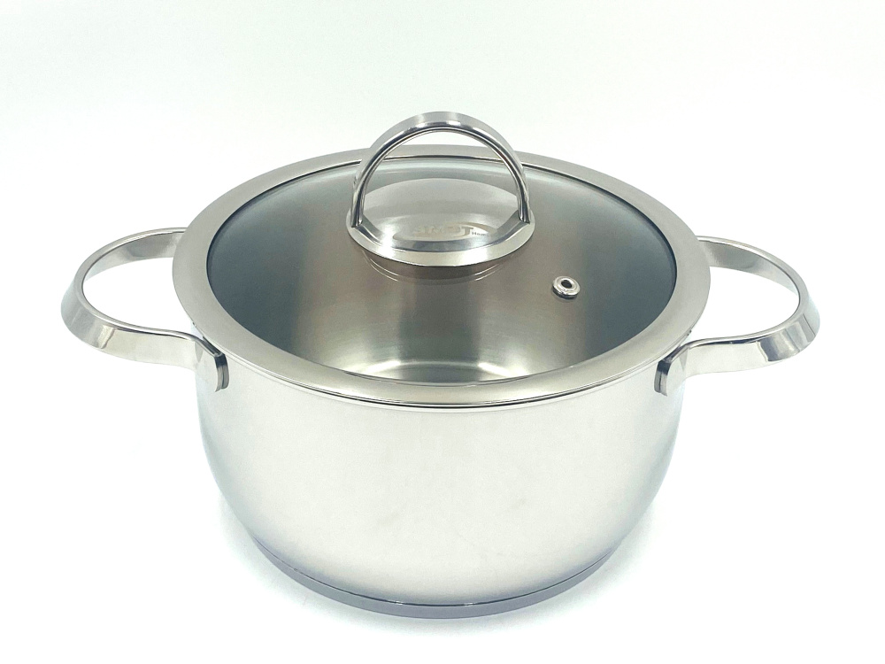 Кастрюля 5 л "Фостер" 220 мм ТРС, КС