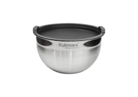 Миска 1,5 литра, д16 см  пласт.кр.