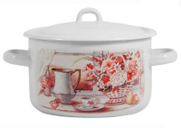 Кастрюля 2,9 литра "Летний этюд" (С-16111/4Э) 