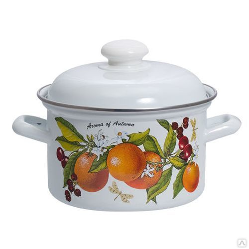 Кастрюля 3,0 литра низ/цил "Фруктовая фантазия" (С-1512АП2/4) 