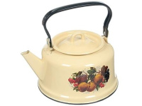  Чайник 3.5 л декор палевый с петлёй (закатн.дно)