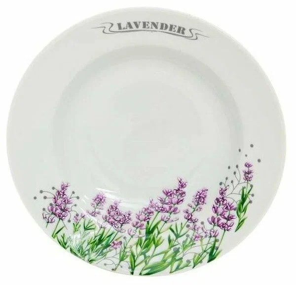 Тарелка 175 мм мелкая "Идиллия" Лаванда