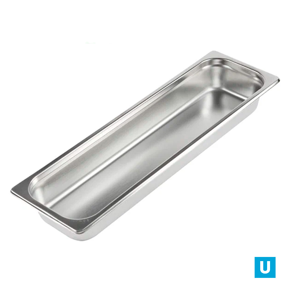 Гастроемкость из нержавеющей стали GN 2/4 530х162х65 мм, Luxstahl, Китай, га58